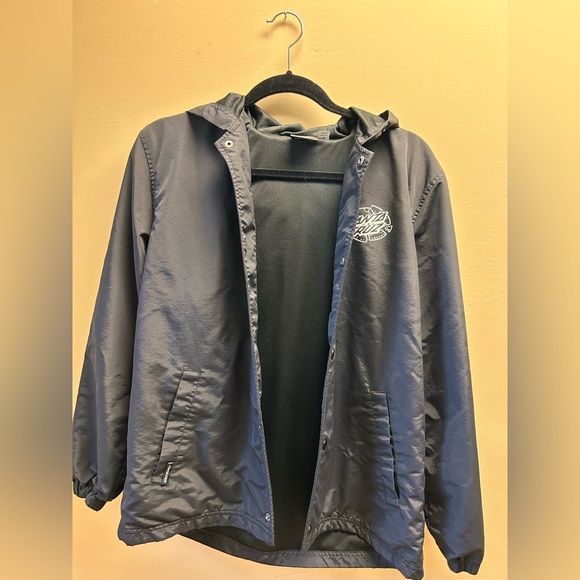 Santa Cruz Skateboards Black Windbreaker - Picture 1 of 9